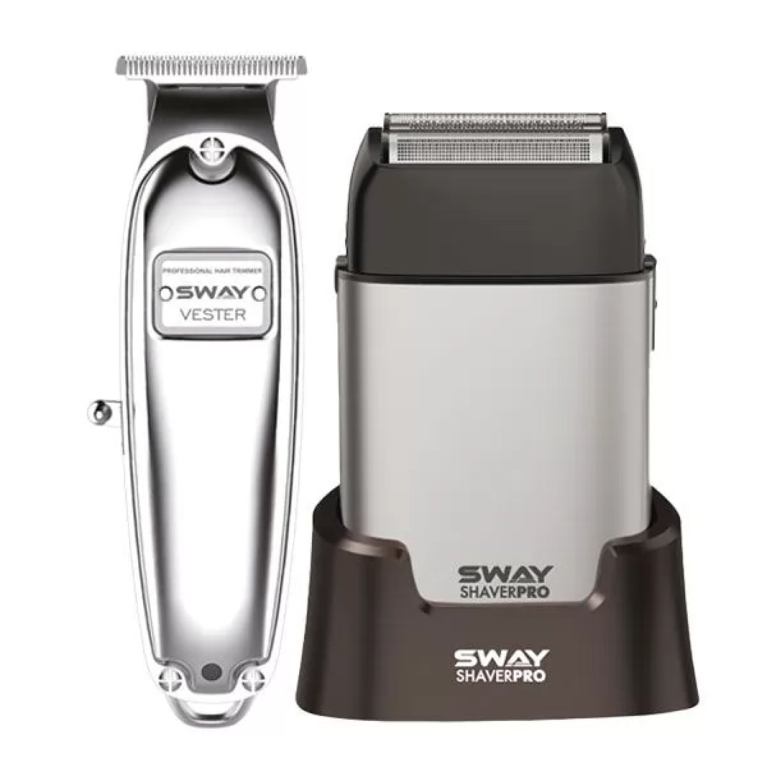 Набір для стрижки тример та шейвер Sway Vester, Shaver Pro Silver (115 KIT9)