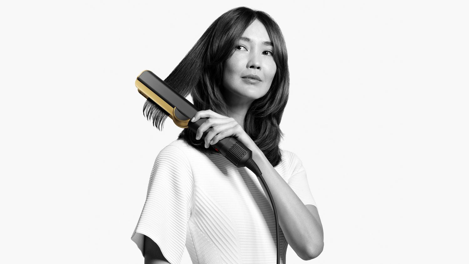 Випрямляч для волосся Dyson Airstrait Onyx Black/Gold (534040-01)