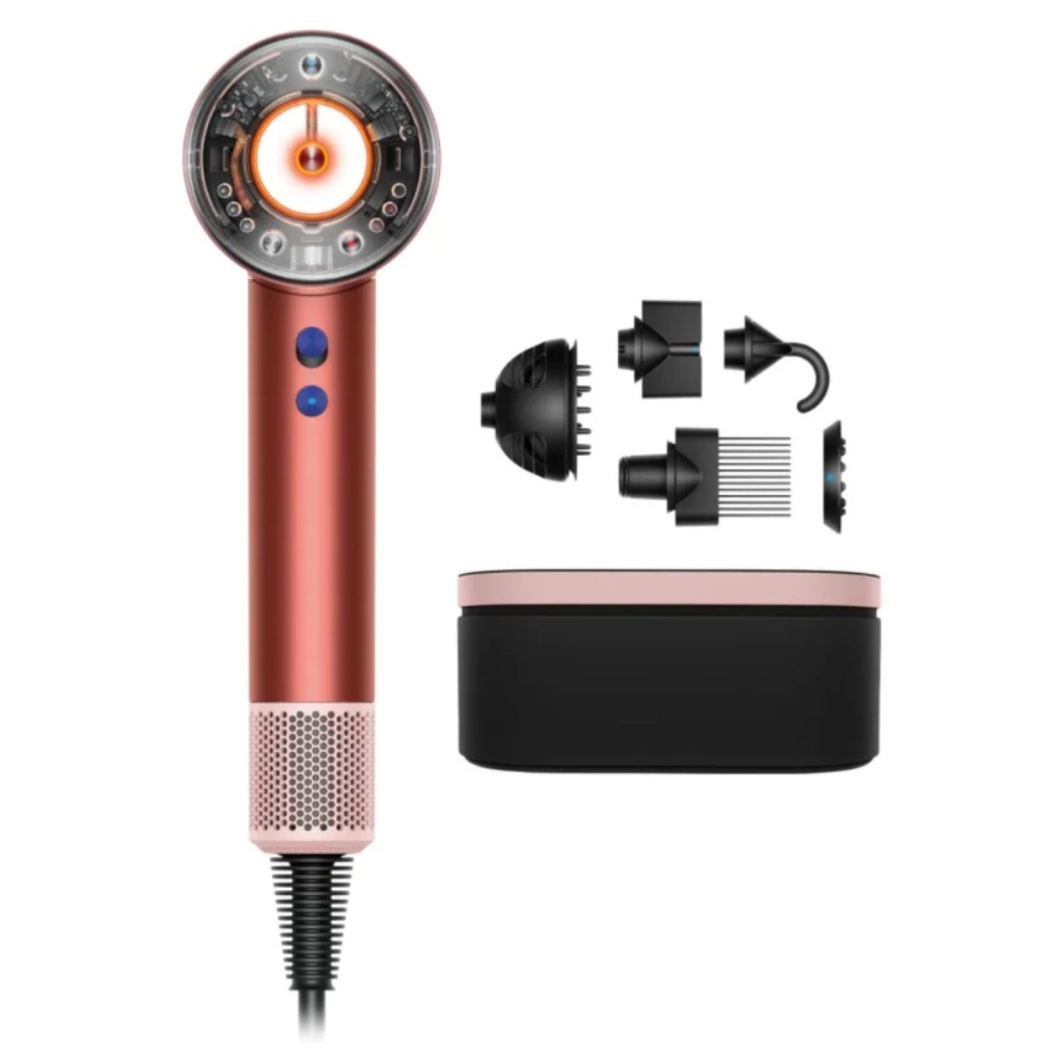 Фен для волосся Dyson Supersonic HD16 Supersonic Nural Strawberry Bronze/Blush Pink (561725-01)