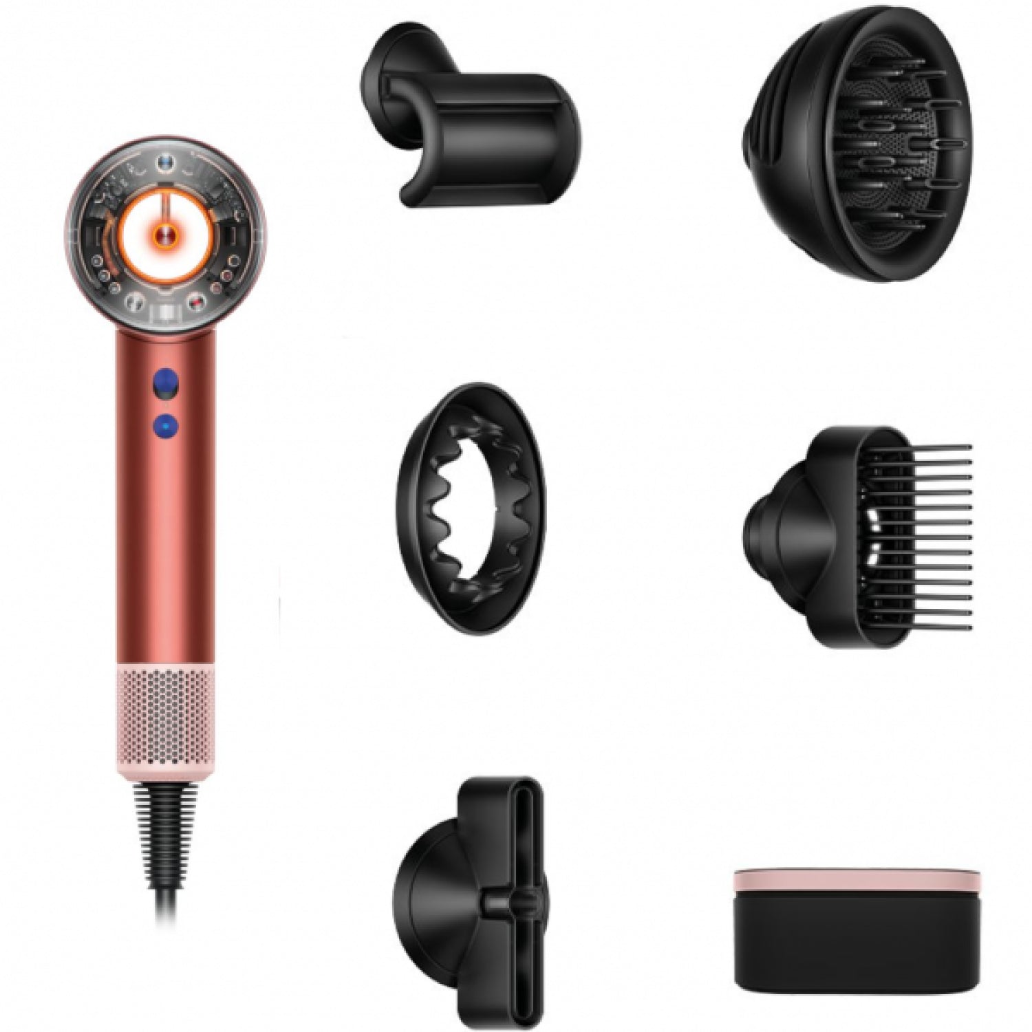 Фен для волосся Dyson Supersonic HD16 Supersonic Nural Strawberry Bronze/Blush Pink (561725-01)