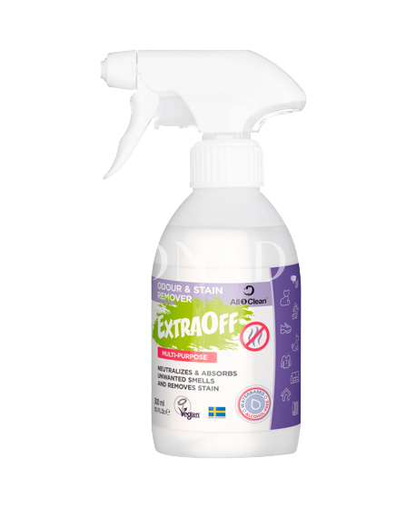 Дезінфекційний засіб для видалення запахів і плям Extraoff Spray, 300 ml