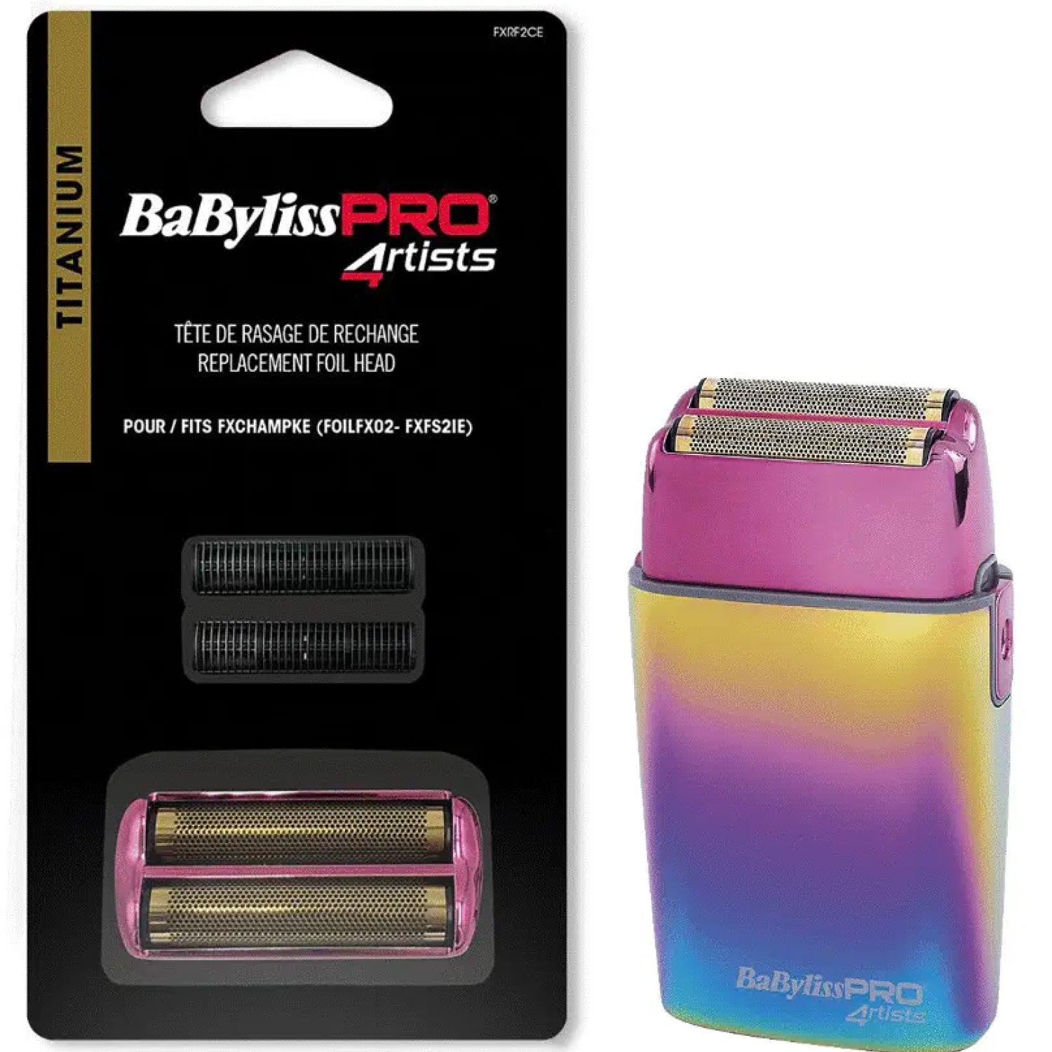 Сітка та ніж для шейвера BaByliss PRO Foil FX02 Chameleon Shaver (FXRF2CE)