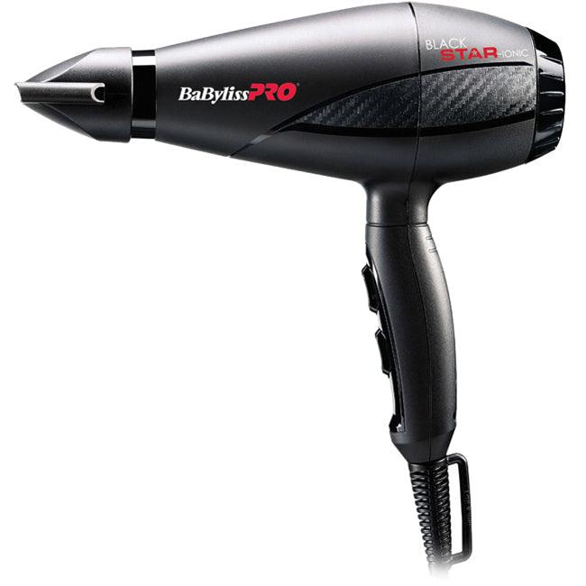 Фен для волосся BaByliss PRO BLACK STAR Ionic 2200W (BAB6250IE)-BAB6250IE-BaByliss-Blade Runner Shop | Інтернет-магазин інструментів для перукарів (1)