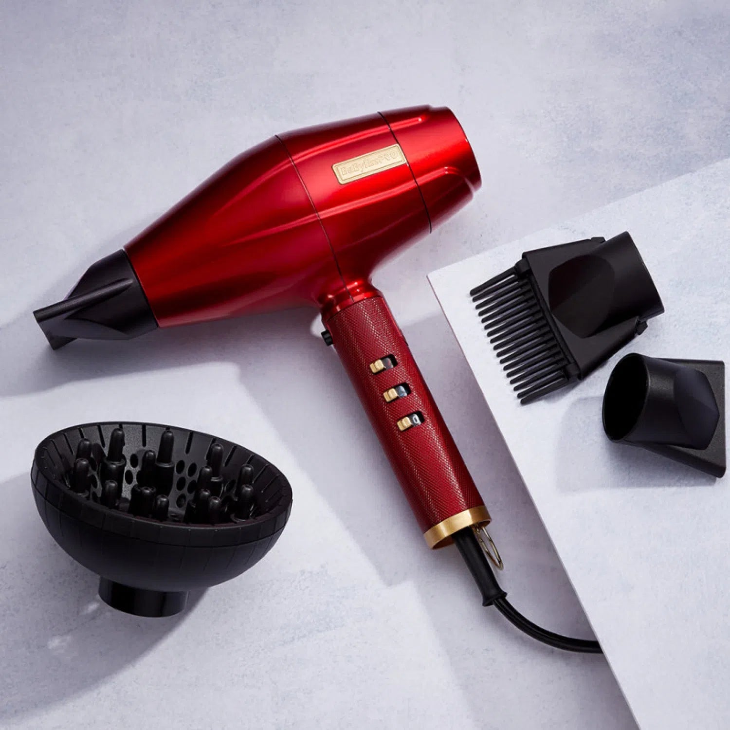 Фен для волосся BaByliss PRO FXBDR1E RedFX (BAB FXBDR1E)-FXBDR1E-BaByliss-Blade Runner Shop | Інтернет-магазин інструментів для перукарів (6)