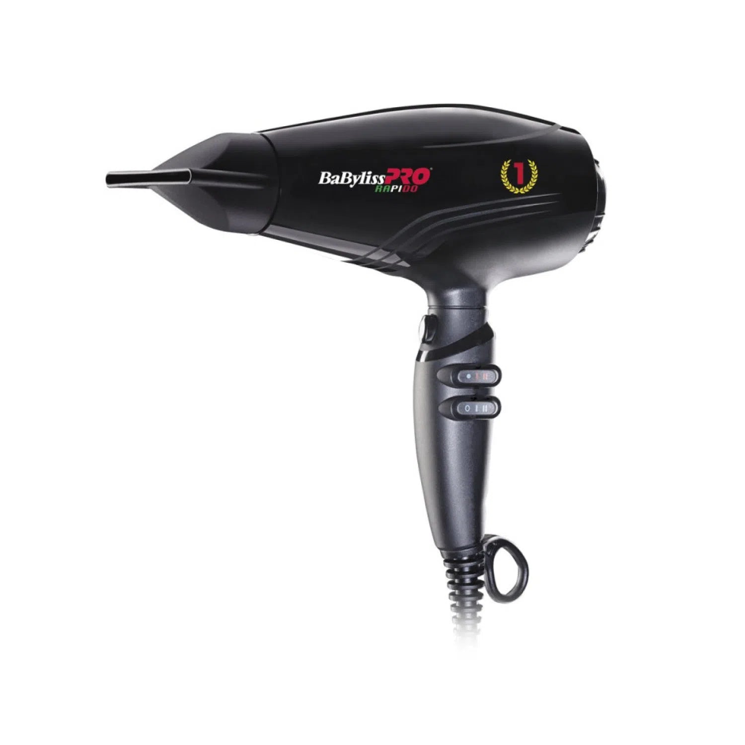 Фен для волосся BaByliss PRO RAPIDO Ionic 2200W EDM BLACK-BAB7000IE-BaByliss-Blade Runner Shop | Інтернет-магазин інструментів для перукарів (2)