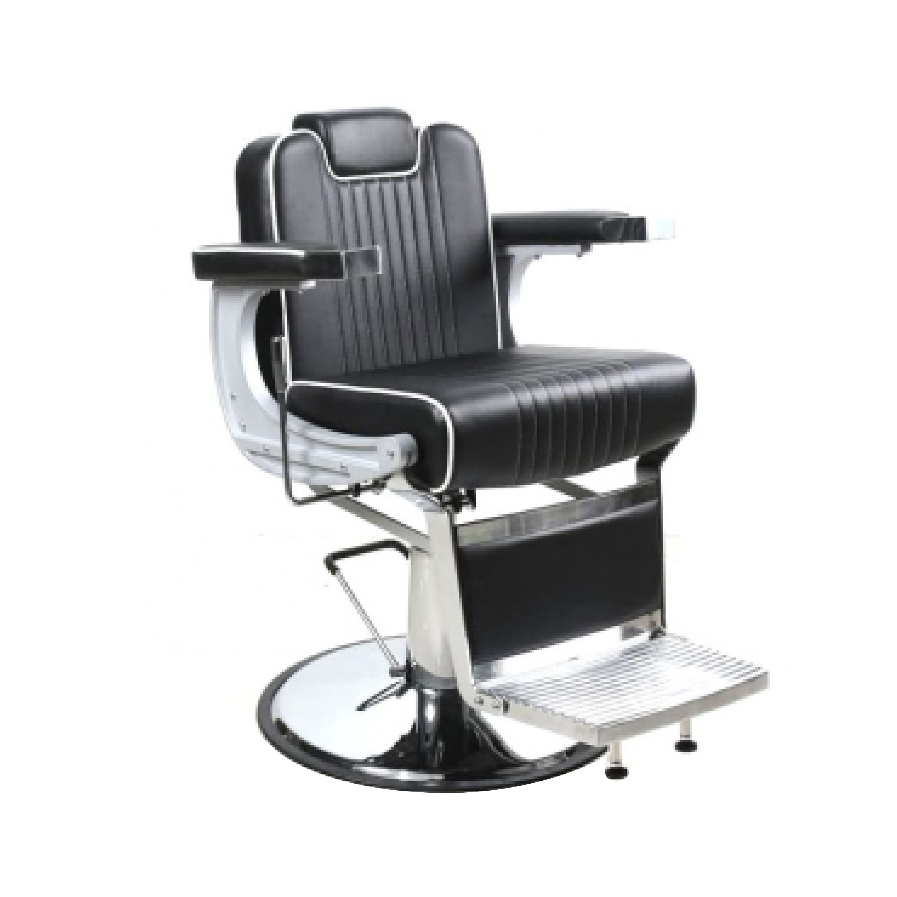Крісло для Барбершопу CARDINAL чорне-EQ00002-Barberia Factory-Blade Runner Shop | Інтернет-магазин інструментів для перукарів (1)