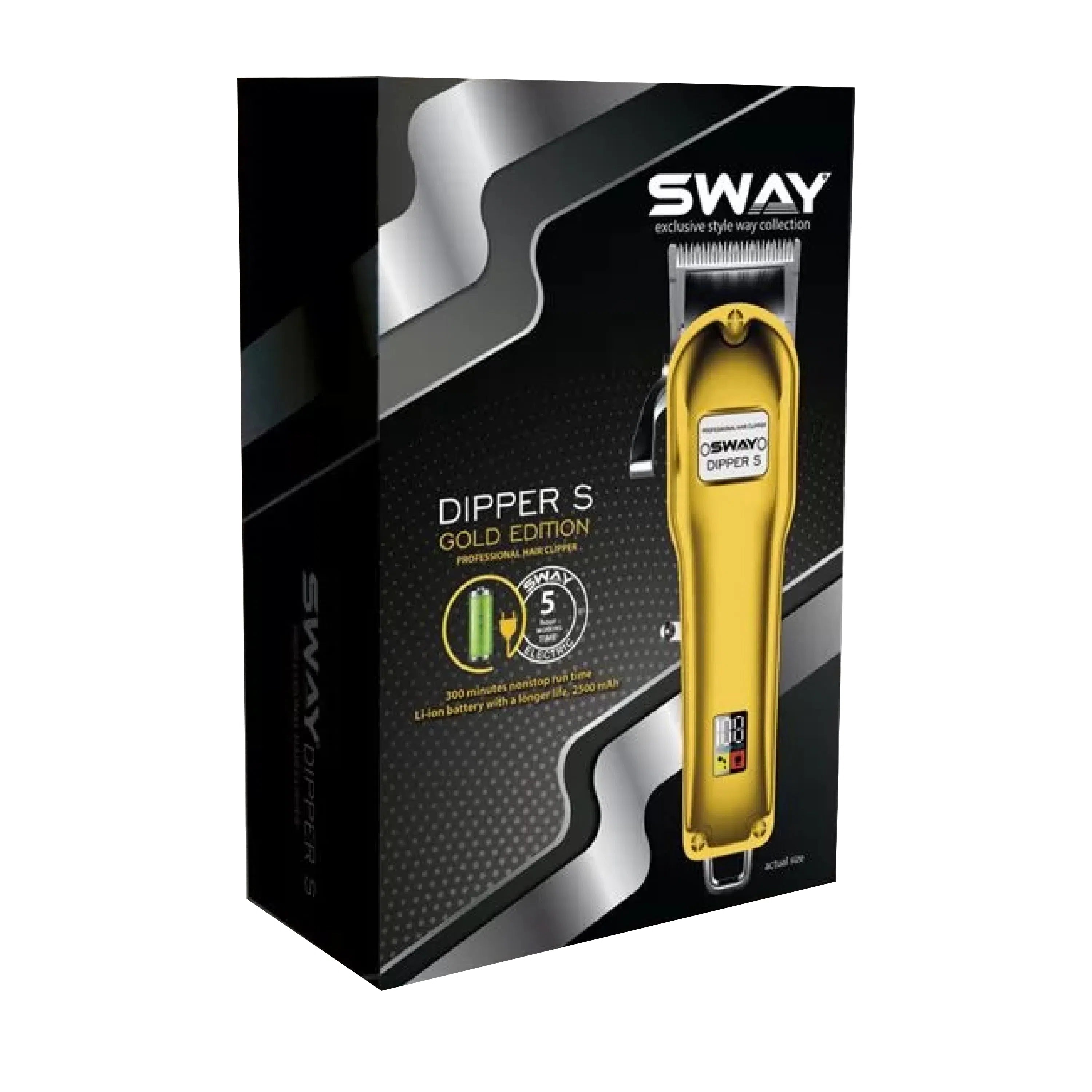 Машинка для стрижки Sway Dipper S Gold (115 5002 GOLD)-115 5002 GOLD-Sway-Blade Runner Shop | Інтернет-магазин інструментів для перукарів (3)