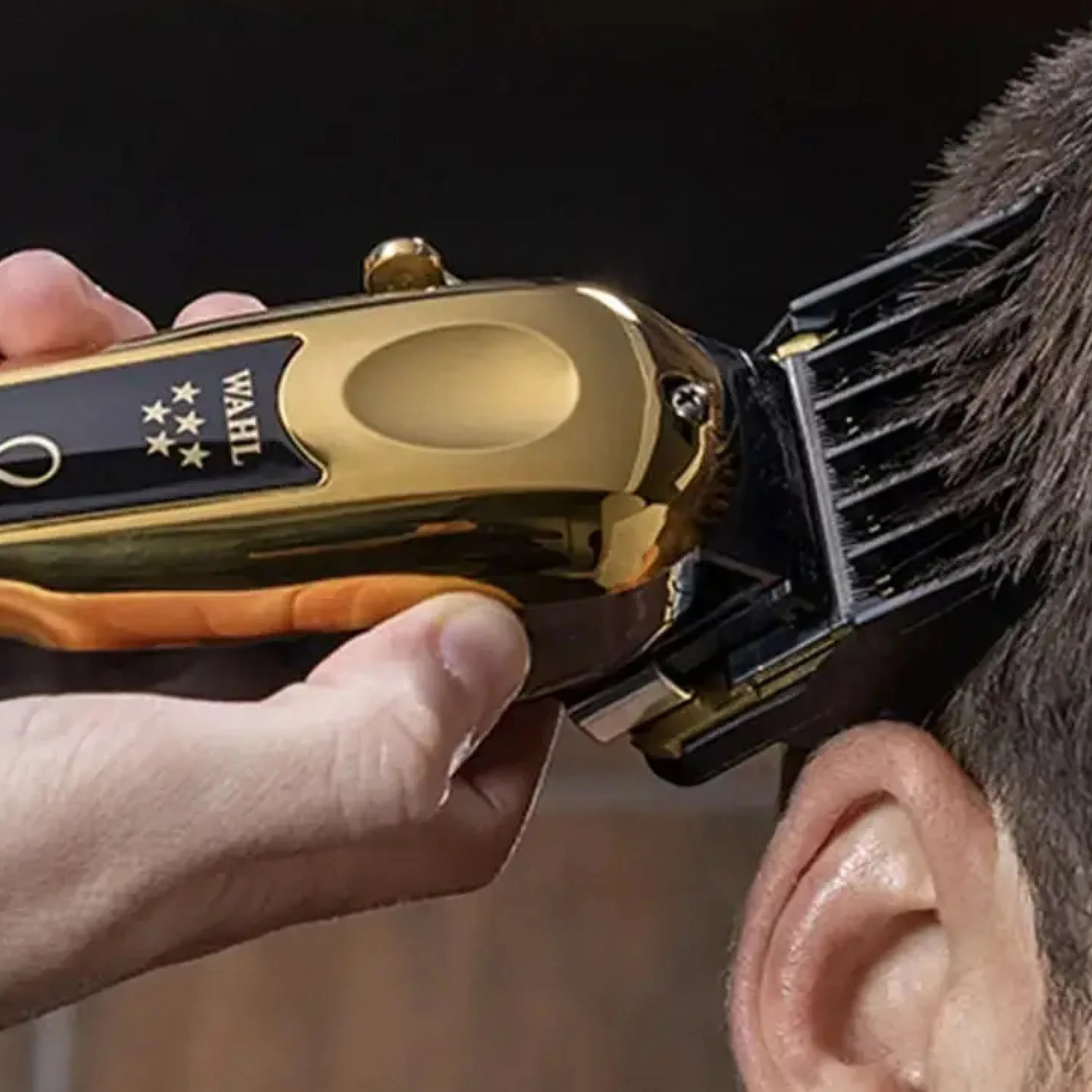 Машинка для стрижки Wahl Magic Clip Cordless 5 star Black&Gold (08148-716)