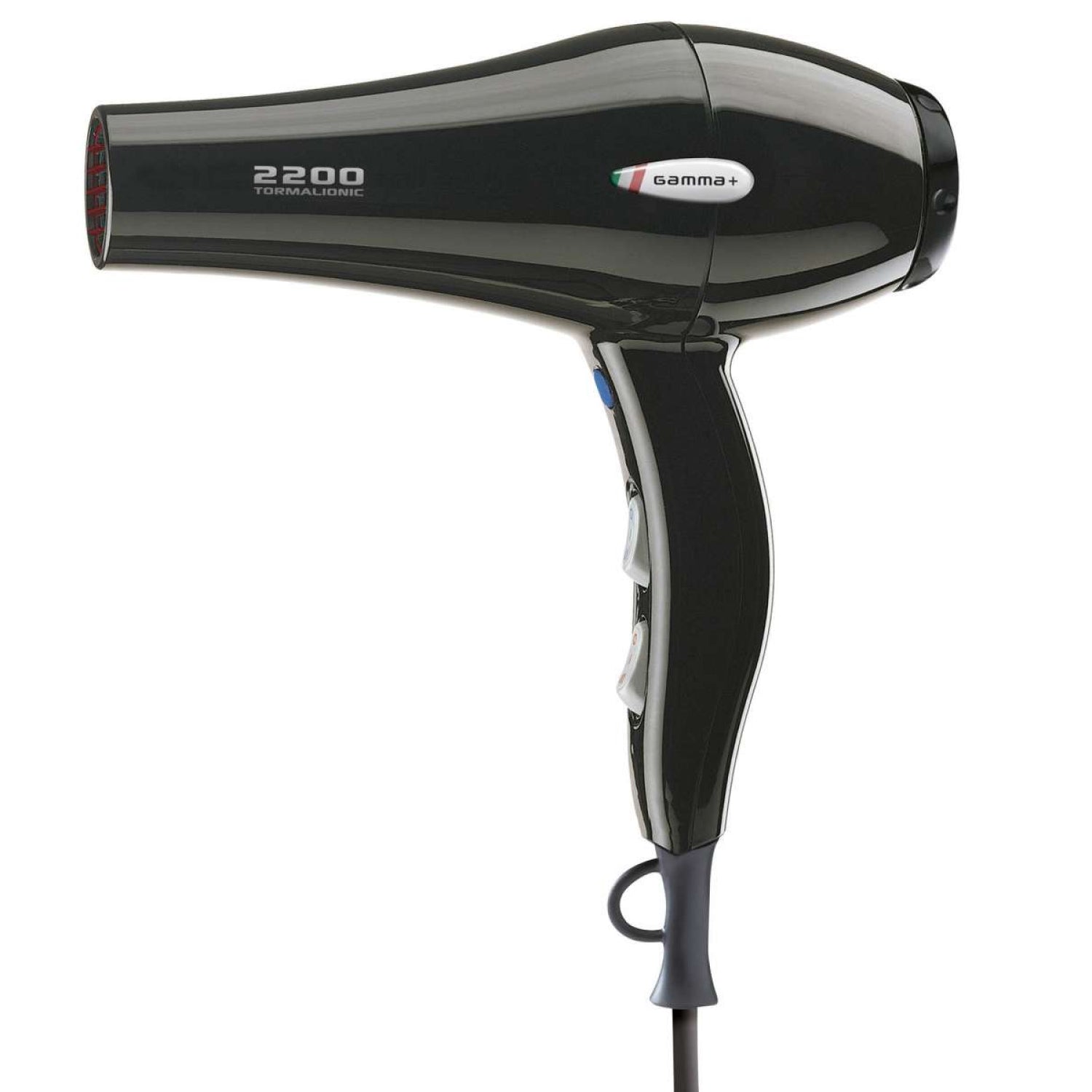 Фен для волосся Gamma Piu Mega Cosmo 2200 Black 1900-2200 W Hairdryer (PACOSMOT22W)