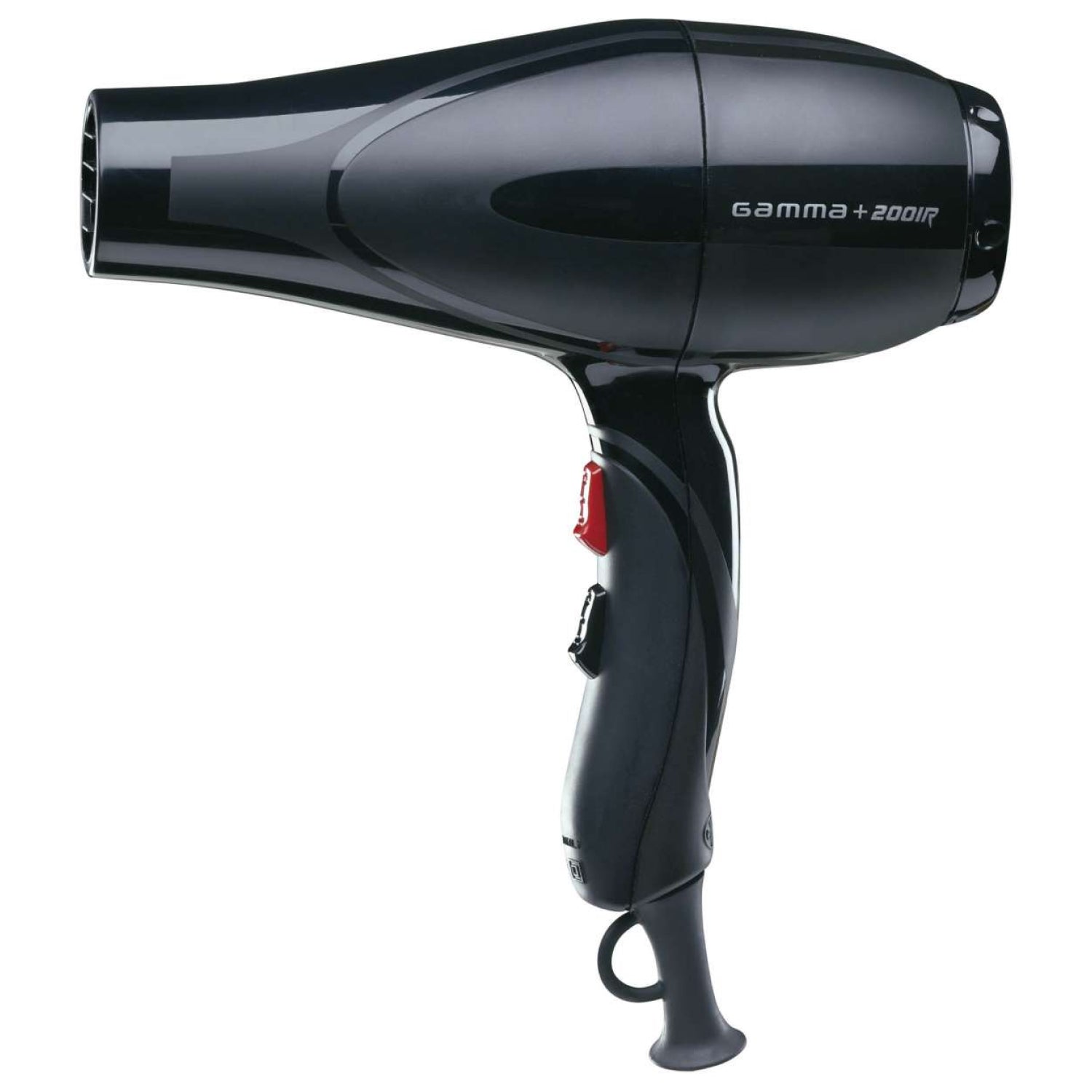 Фен для волосся Gamma Piu 2001R Black 1900-2200 W Hairdryer (PAG2001T21W)