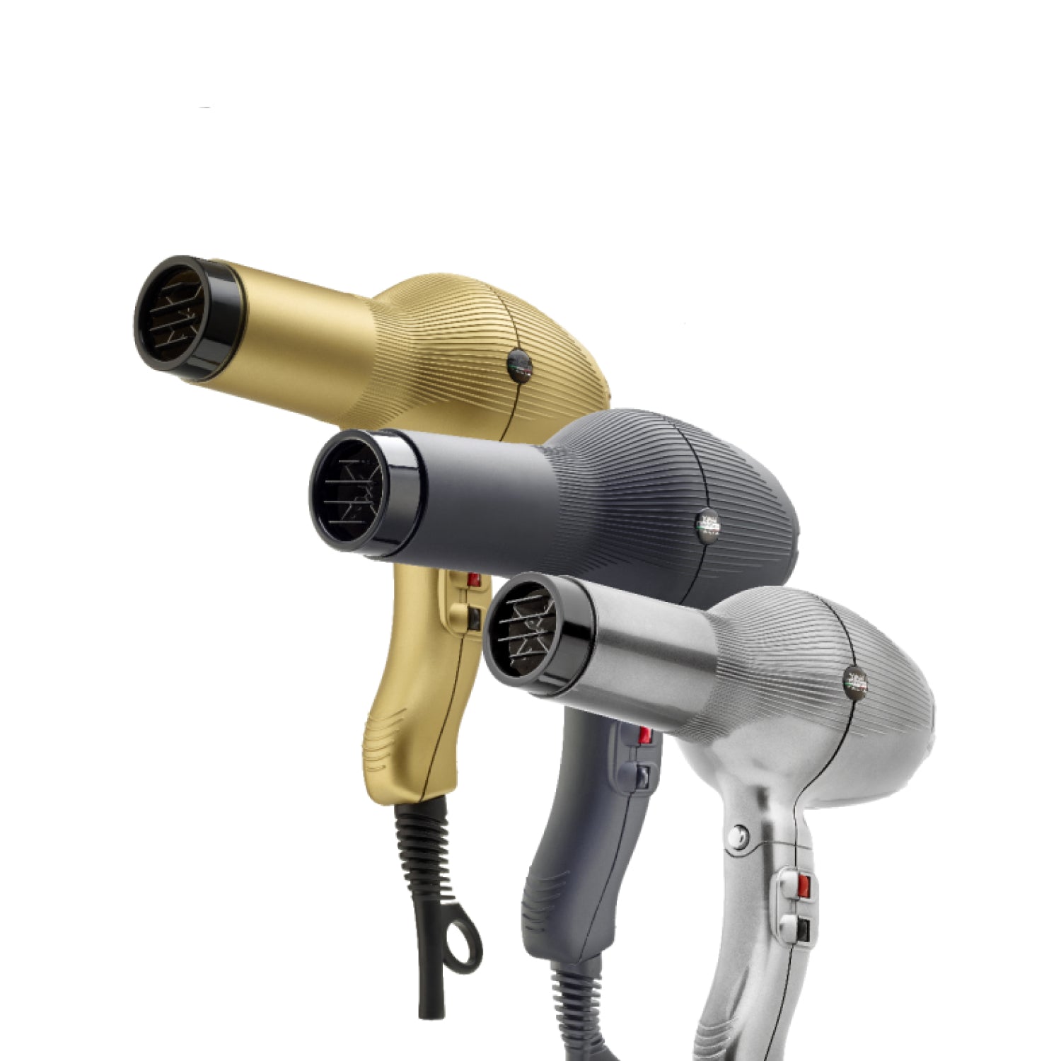 Фен для волос Gamma Piu Barber Phon Matt Gold 1800-2000 W Hairdryer (PAG55BARBER_G)