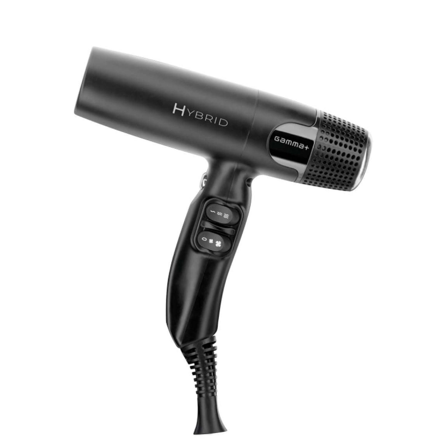 Фен для волосся Gamma Piu Hybrid Matt Black 1800 W Hairdryer (PAGAMHYBRIDB)