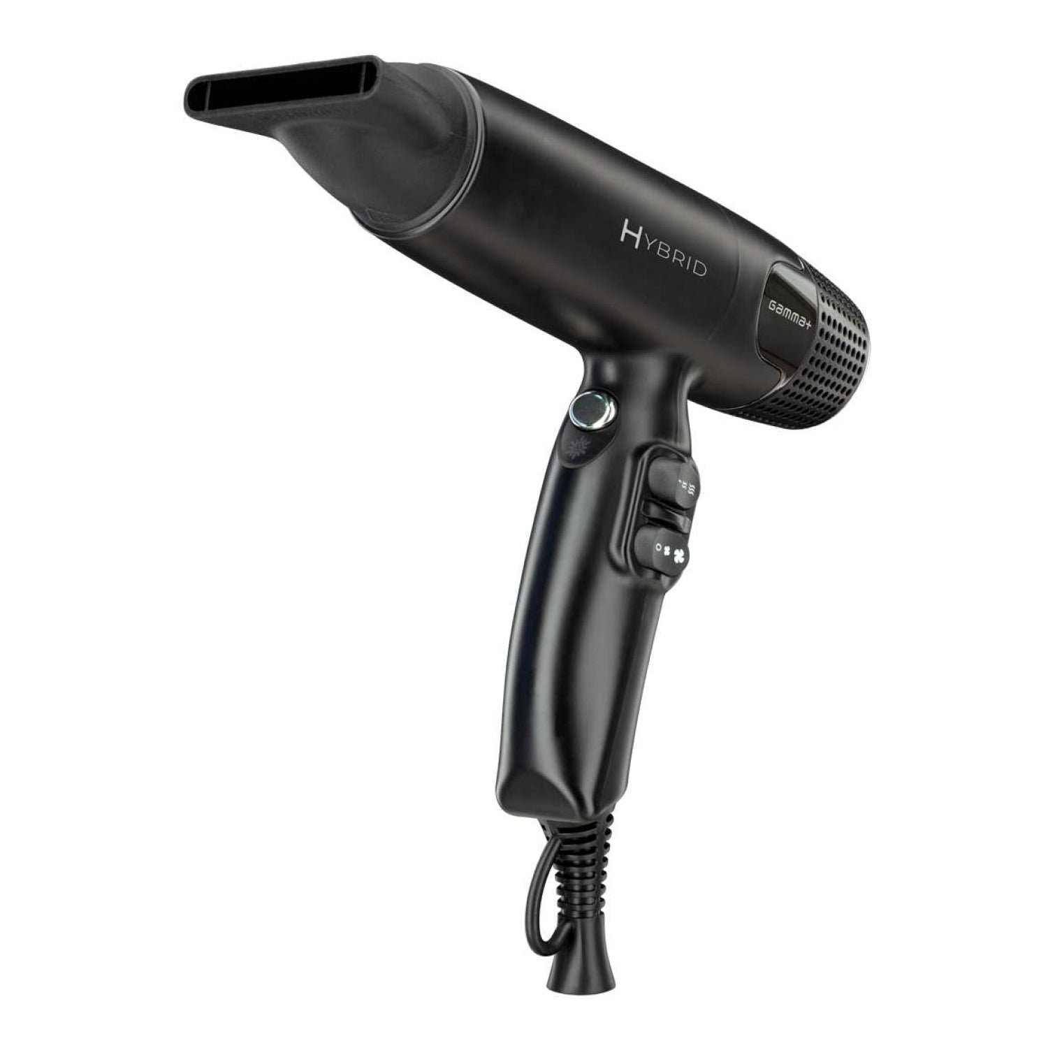 Фен для волосся Gamma Piu Hybrid Matt Black 1800 W Hairdryer (PAGAMHYBRIDB)