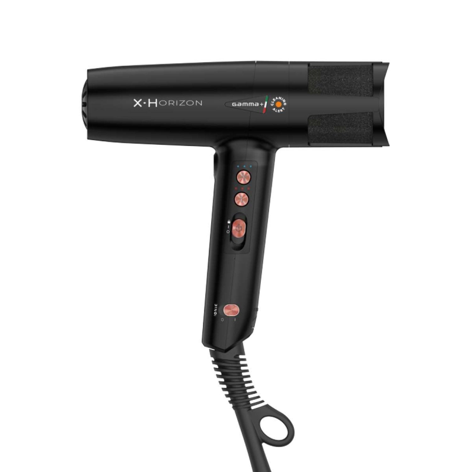 Фен для волосся Gamma Piu X-Horizon Matte Black 1400-1600 W Hairdryer (PAHORIZONITB)