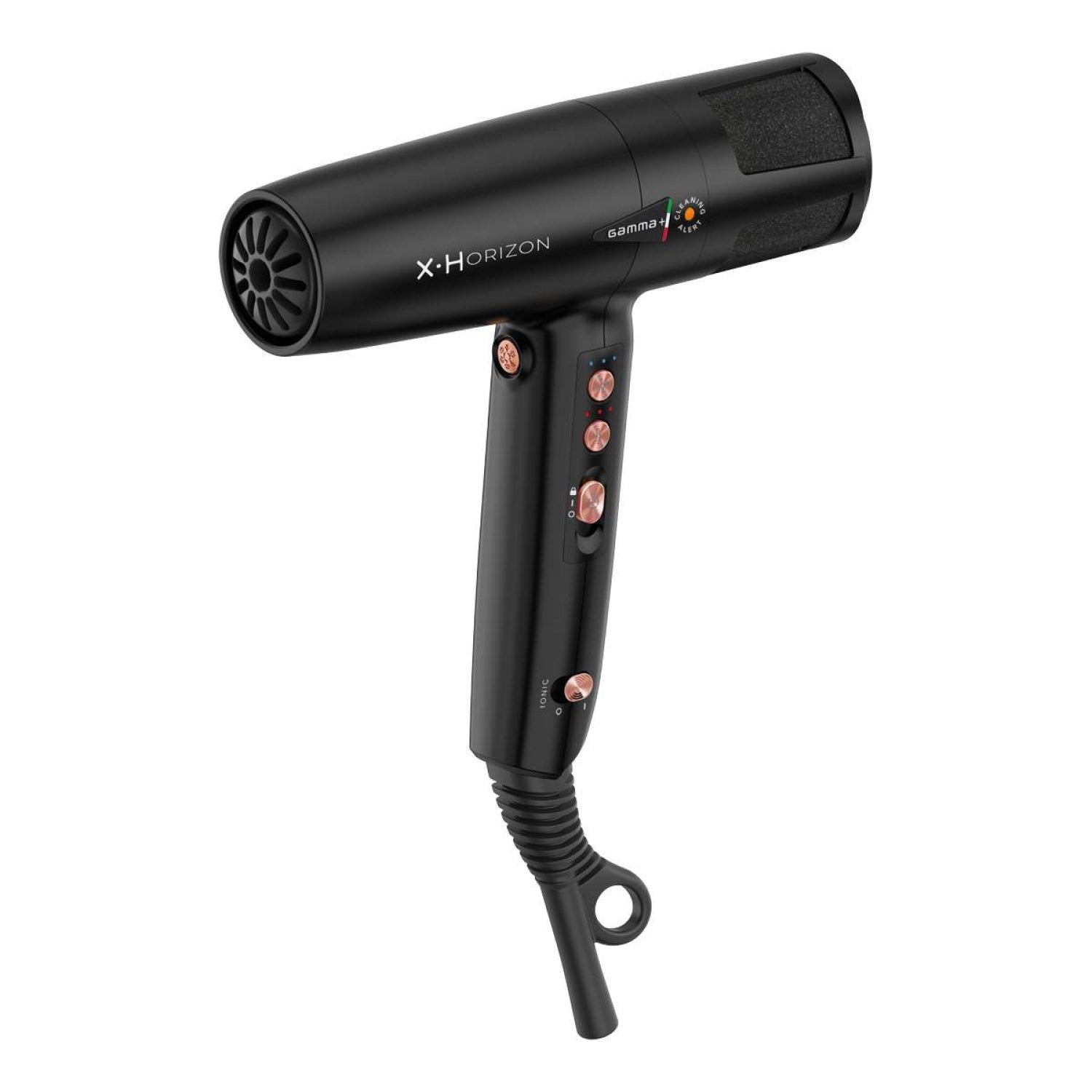 Фен для волосся Gamma Piu X-Horizon Matte Black 1400-1600 W Hairdryer (PAHORIZONITB)