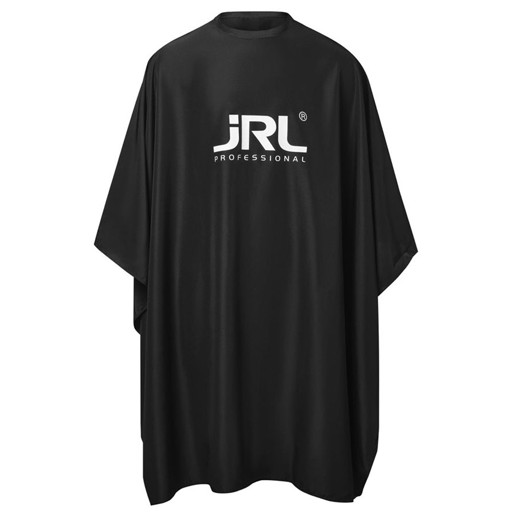 Пеньюар JRL чорний з водостійкого поліестеру-JRL-REC01-JRL-Blade Runner Shop | Інтернет-магазин інструментів для перукарів (1)