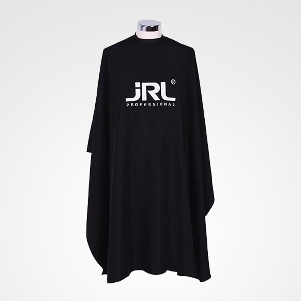 Пеньюар JRL чорний з водостійкого поліестеру-JRL-REC01-JRL-Blade Runner Shop | Інтернет-магазин інструментів для перукарів (2)
