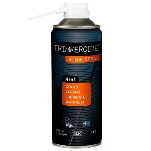 Спрей для догляду за машинками "4в1" Trimmercide Blade Spray, 400 ml-D035010-Trimmercide-Blade Runner Shop | Інтернет-магазин інструментів для перукарів (1)