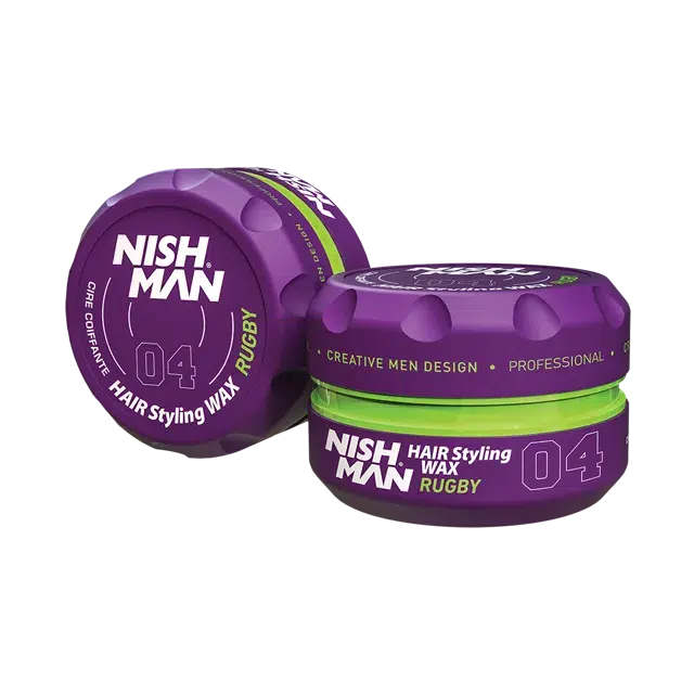 Віск для стилізації волосся Nishman Hair Styling Wax Rugby 04 150 мл-СM00007-Nishman-Blade Runner Shop | Інтернет-магазин інструментів для перукарів (1)