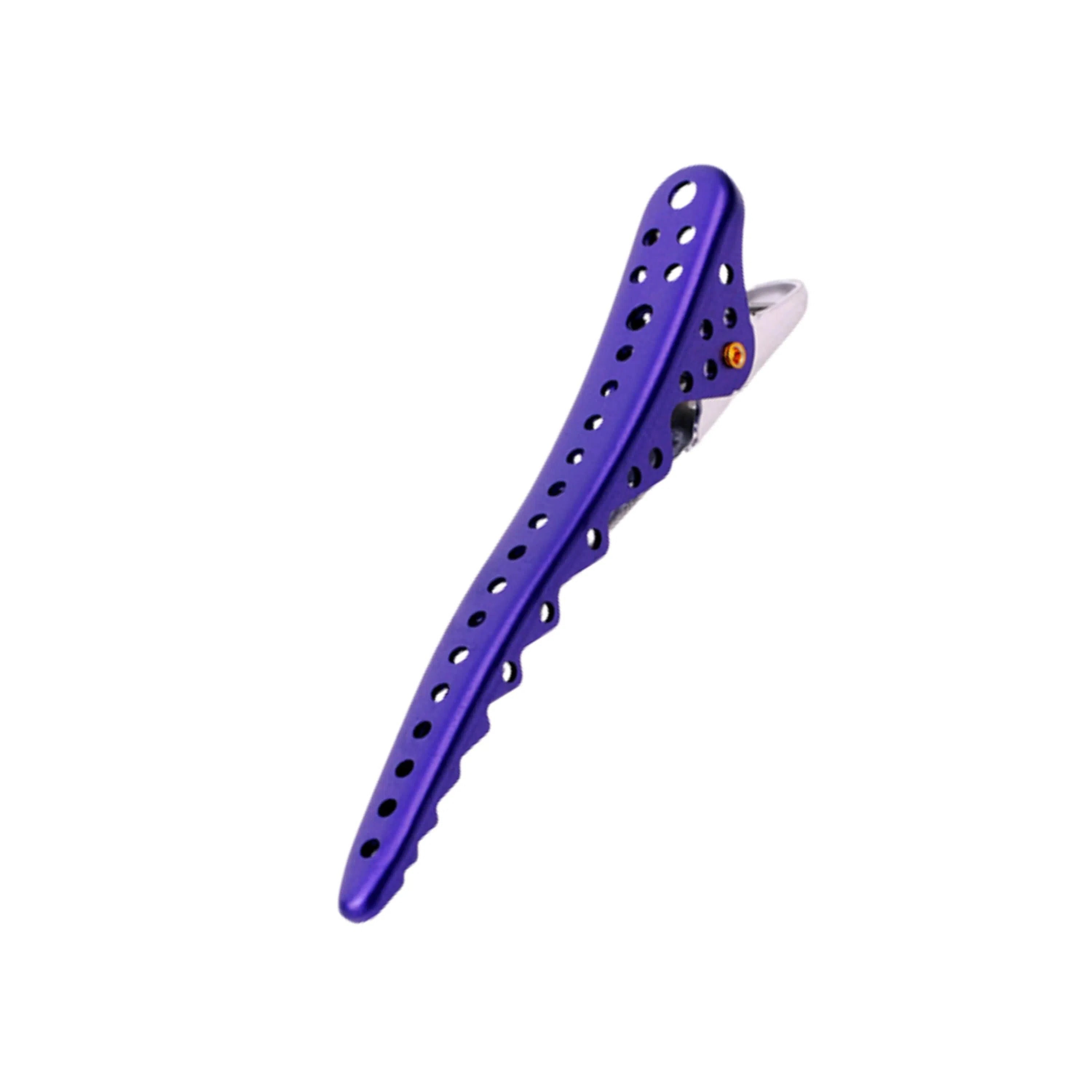 Затискач Shark Clip Y.S.Park Professional Фіолетовий-СM00038-Y.S.Park-Blade Runner Shop | Інтернет-магазин інструментів для перукарів (1)