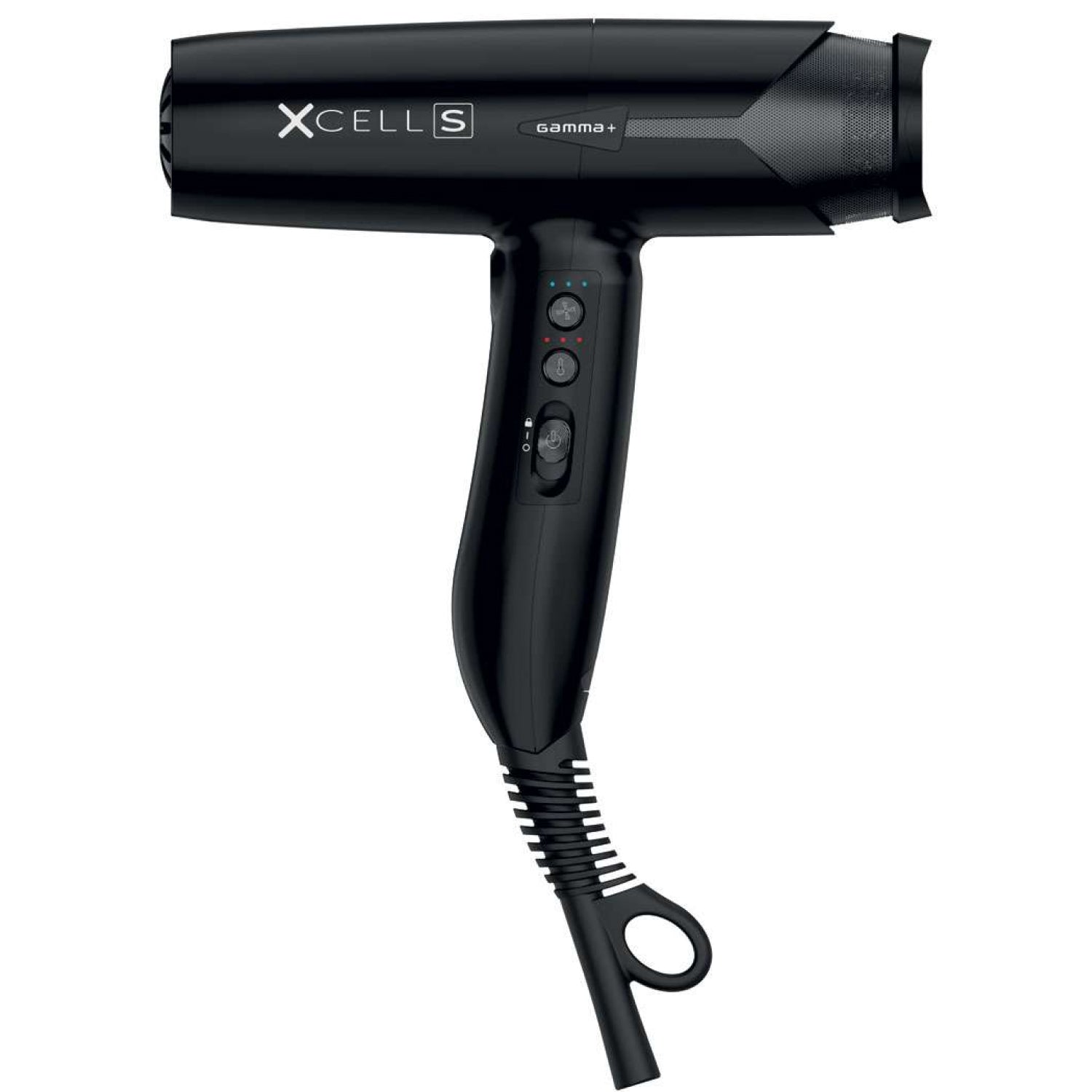 Фен для волосся Gamma Piu Xcell S Matt Black 1400-1600 W Hairdryer (pagamxcellsb)