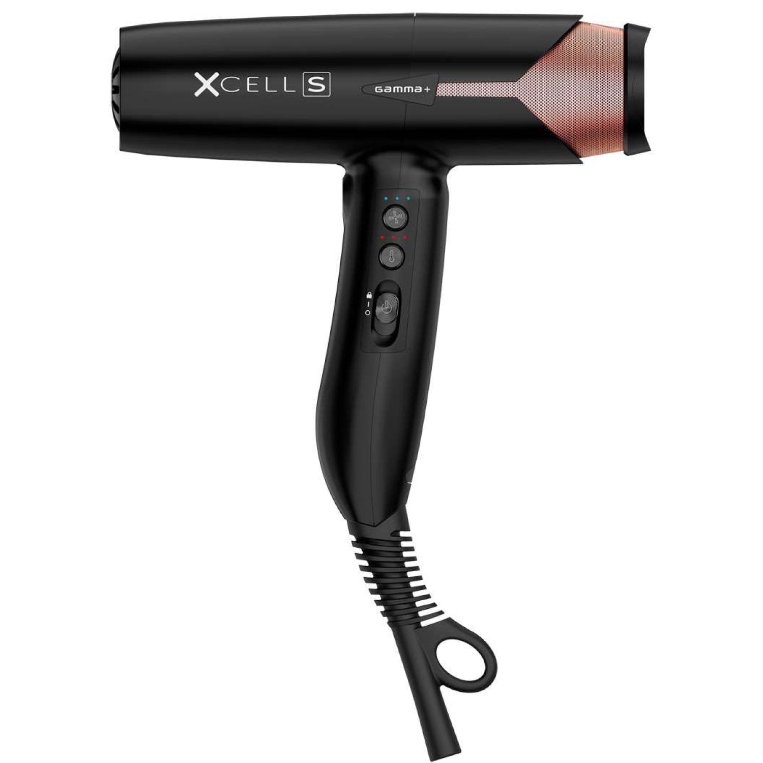 Фен для волосся Gamma Piu Xcell S Matt Black 1400-1600 W Hairdryer (pagamxcellsb)