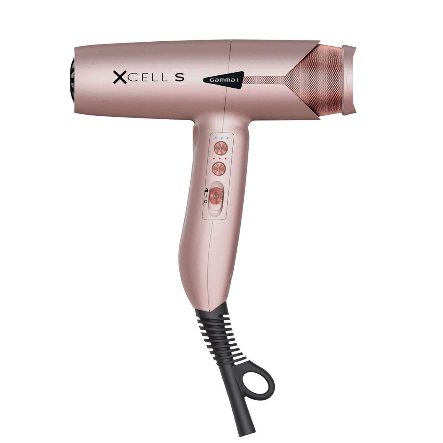 Фен для волосся Gamma Piu Xcell S Matt Gold Rose 1400-1600 W Hairdryer (pagamxcellsgr)