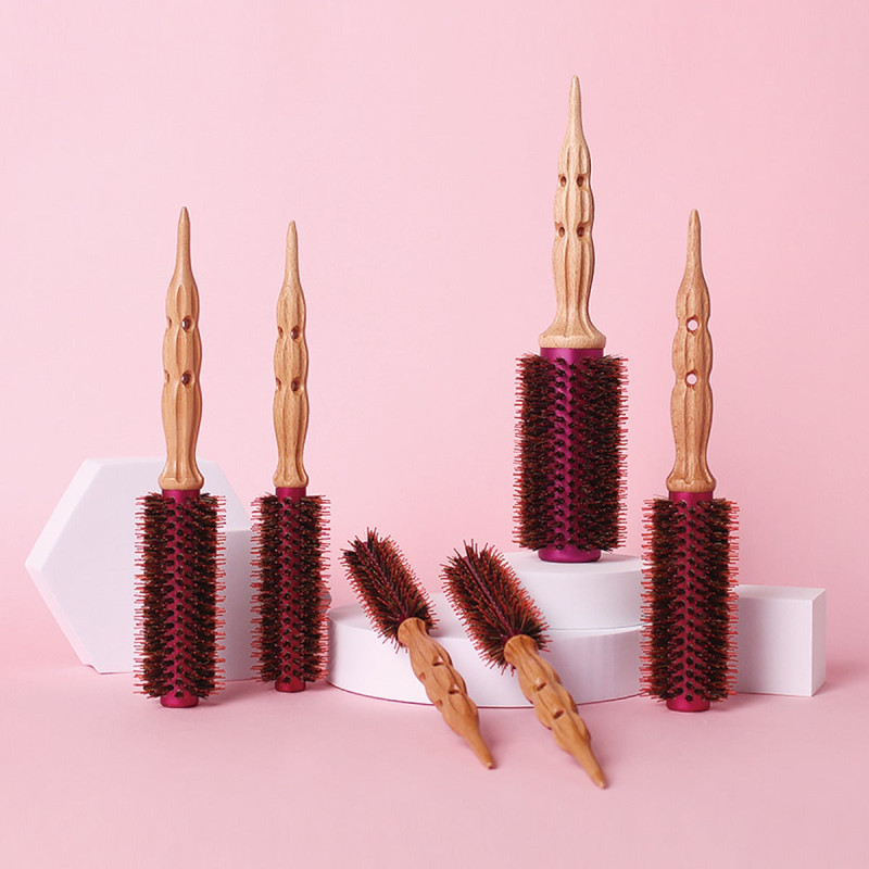 MAKA Термо браш для укладки, 28 мм Pink Collection