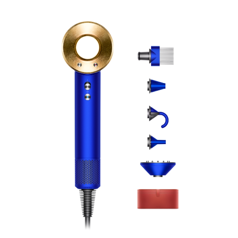 Dyson Фен для волос Supersonic HD07 Blue/Gold 23.75K (389910-01)