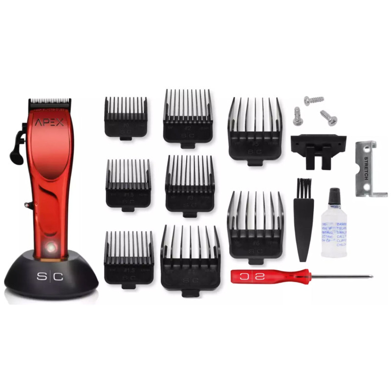 Style Craft Машинка для стрижки аккумуляторная Apex Red Clipper (PTOAPEXSCIT)