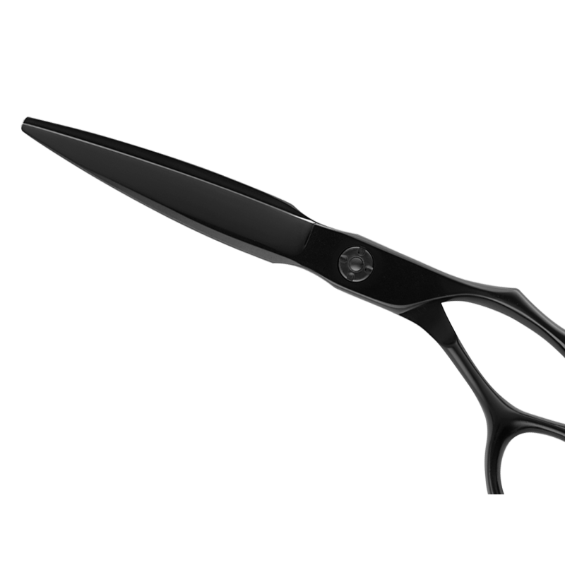 Leader Профессиональные ножницы для стрижки Elettra Black 430-57B