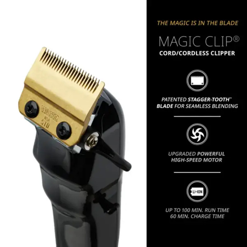 Wahl Машинка для стрижки профессиональная Magic Clip Cordless Black (3026434)