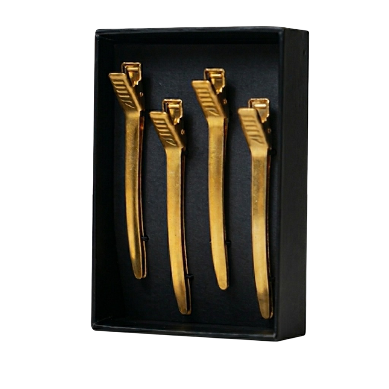 Matsukaze Ножницы для стрижки VEGA Sword Blade (VEGA-55) + Набор из 4 зажимов для волос, золотые Rovra Set 4 Pcs Hair Clips Gold В подарок