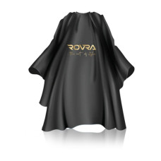 Rovra Накидка парикмахерская профессиональная черная (00002840)