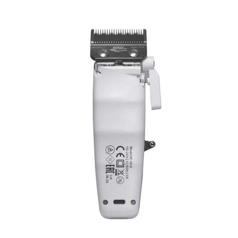 MRD PRO Профессиональная машинка для стрижки Smartbrain 2.0 White (HC-90-4W)