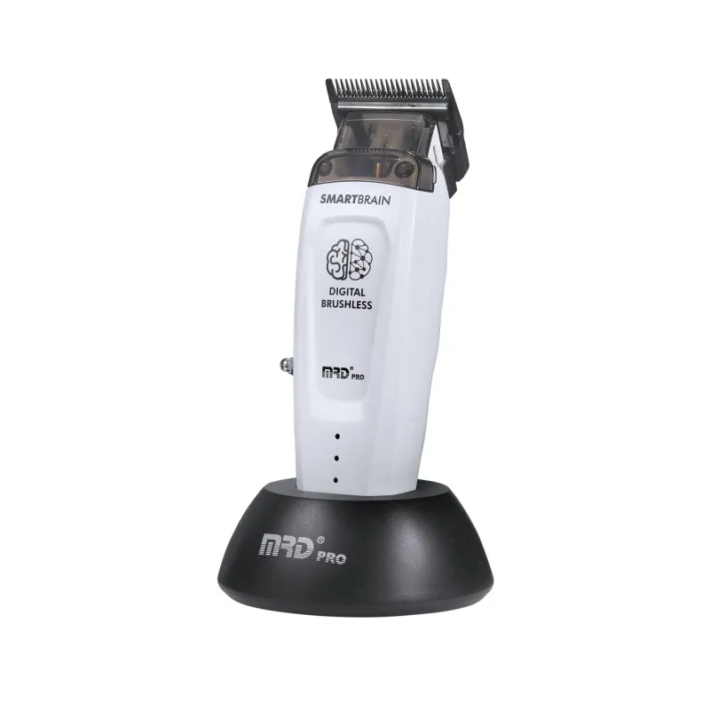 MRD PRO Профессиональная машинка для стрижки Smartbrain 2.0 White (HC-90-4W)
