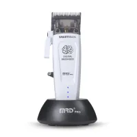 MRD PRO Профессиональная машинка для стрижки Smartbrain 2.0 White (HC-90-4W)