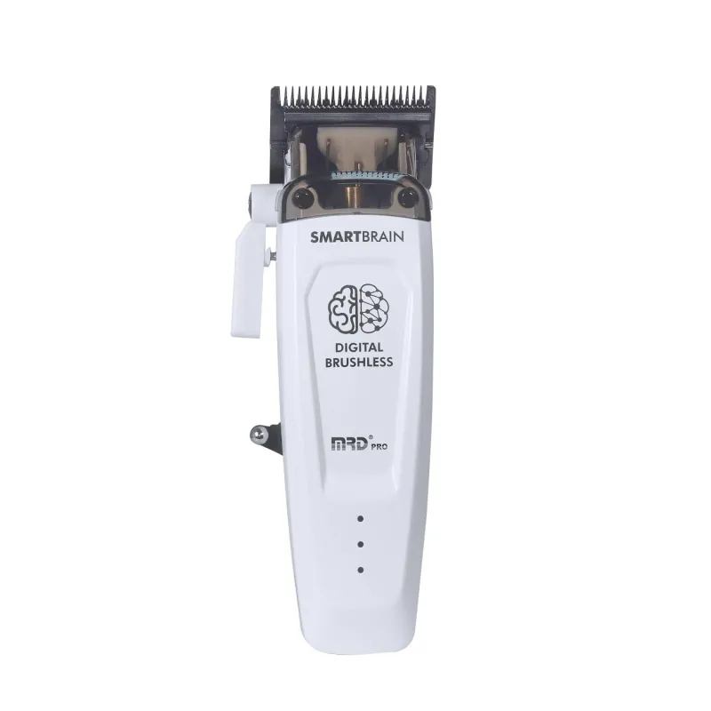 MRD PRO Профессиональная машинка для стрижки Smartbrain 2.0 White (HC-90-4W)