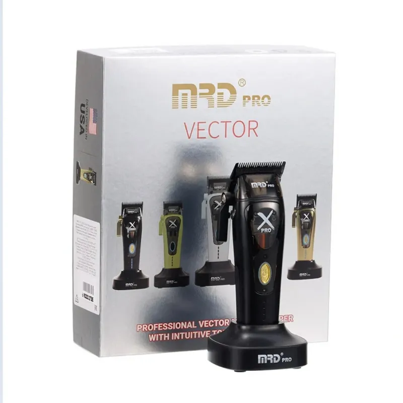 MRD PRO Професійна машинка для стрижки Smartbrain X-Pro Black (HC-999C-X-B)
