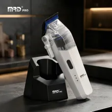 MRD PRO Професійна машинка для стрижки Cyborg Track GTR White (HC-666CT-W)