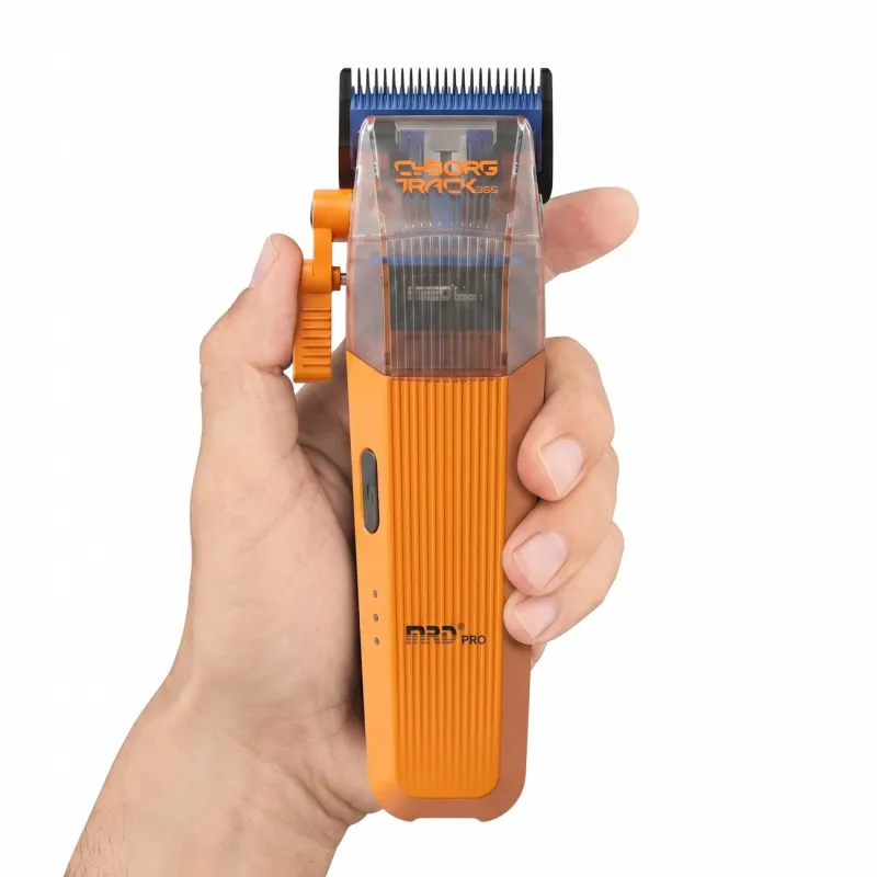 MRD PRO Профессиональная машинка для стрижки Cyborg Track GTR Orange (HC-666CT-HO)
