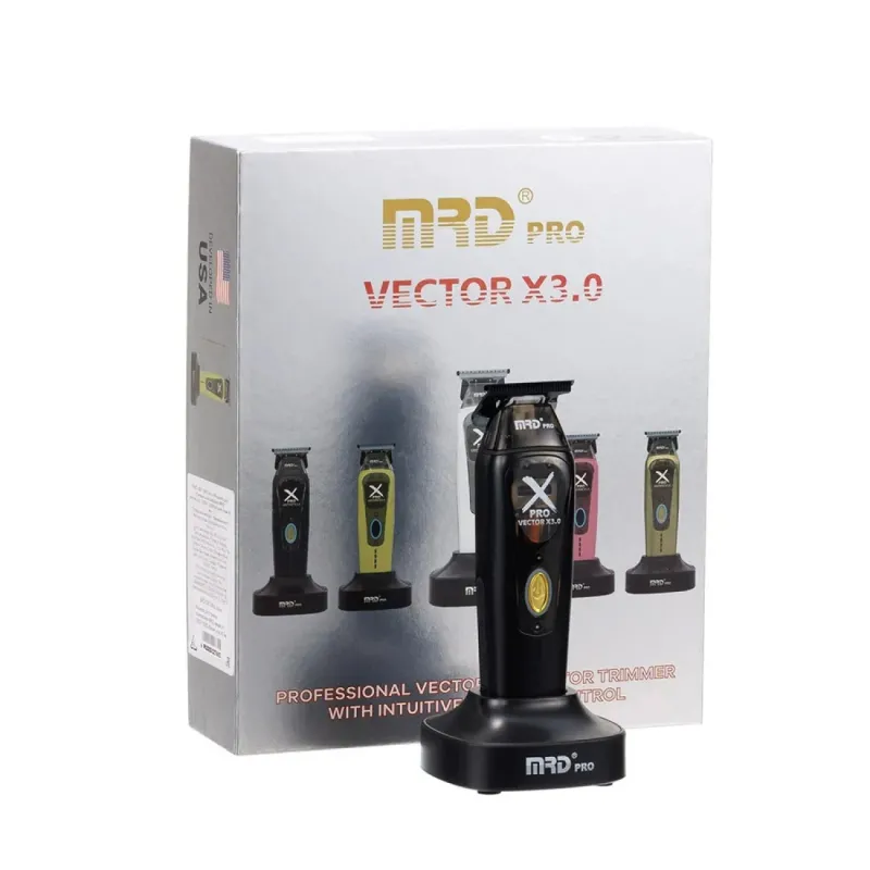 MRD PRO Професійний векторний тример X-PRO Black (GMT-999C-X-B)
