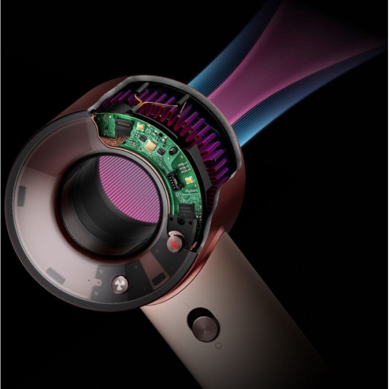 Dyson Фен для волосся HD19 Supersonic Travel Ceramic Pink/Rose Gold (492457-01)