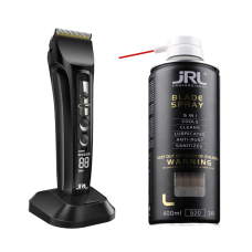 JRL Машинка для стрижки FreshFade 1040 (JRL-1040) + JRL Спрей для догляду за ножами 5в1 Blade Spray (JRL-BS2401)