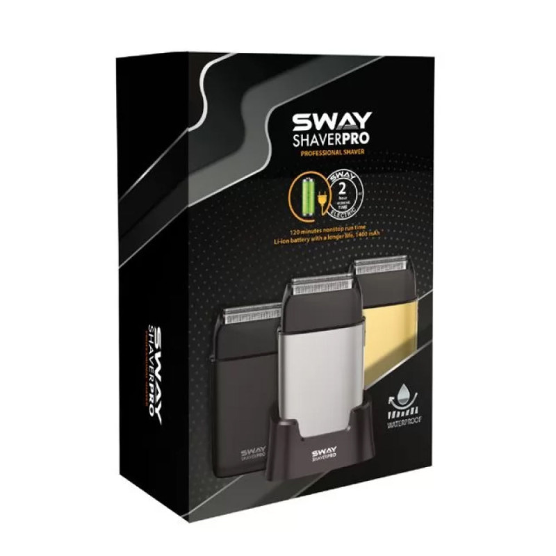 Sway Шейвер для бритья профессиональный аккумуляторный Shaver Pro Black (115 5250 BLK)