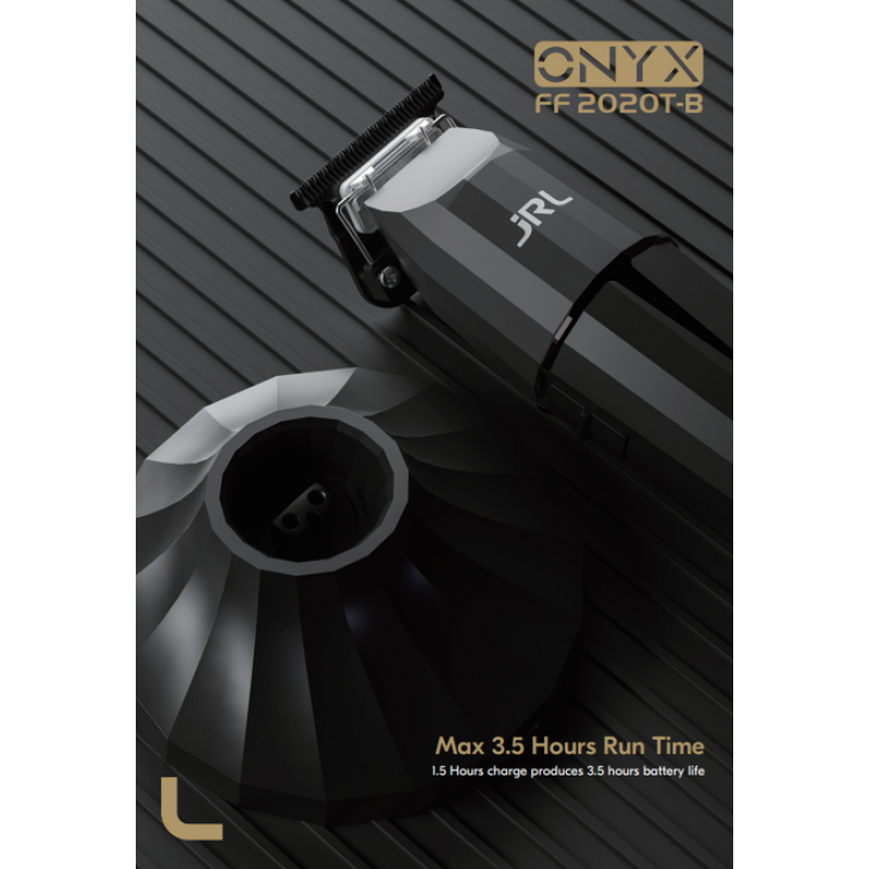 JRL Триммер для стрижки Onyx 2020T-B чёрный (JRL-2020T-B)